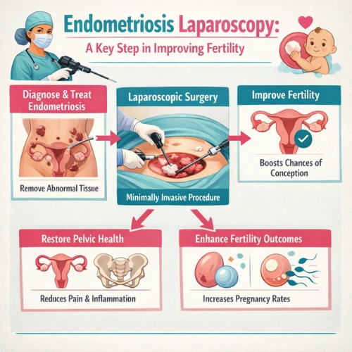 Uncover hidden fertility challenges with laparoscopy. Expert Dr. Neha Lalla guides you through minimally invasive treatments to help you achieve your goals.
